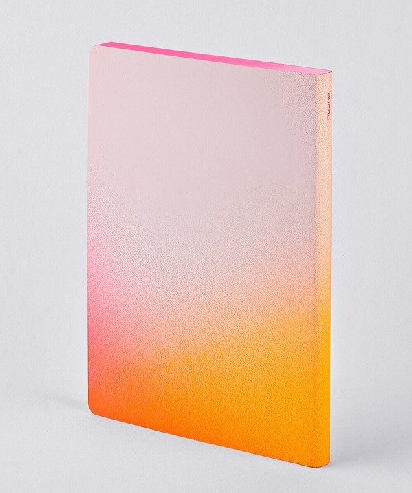 Блокнот Nuuna Colour Clash Light Burn 16,5 х 22 см в крапку