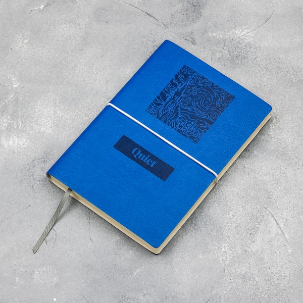 Блокнот Ciak Icons великий 15 х 21 см в лінію синій