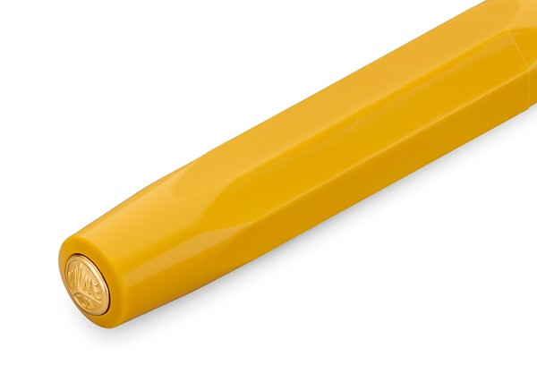 Чорнильна ручка Kaweco Collection Sport Honey жовта перо B (товсте)