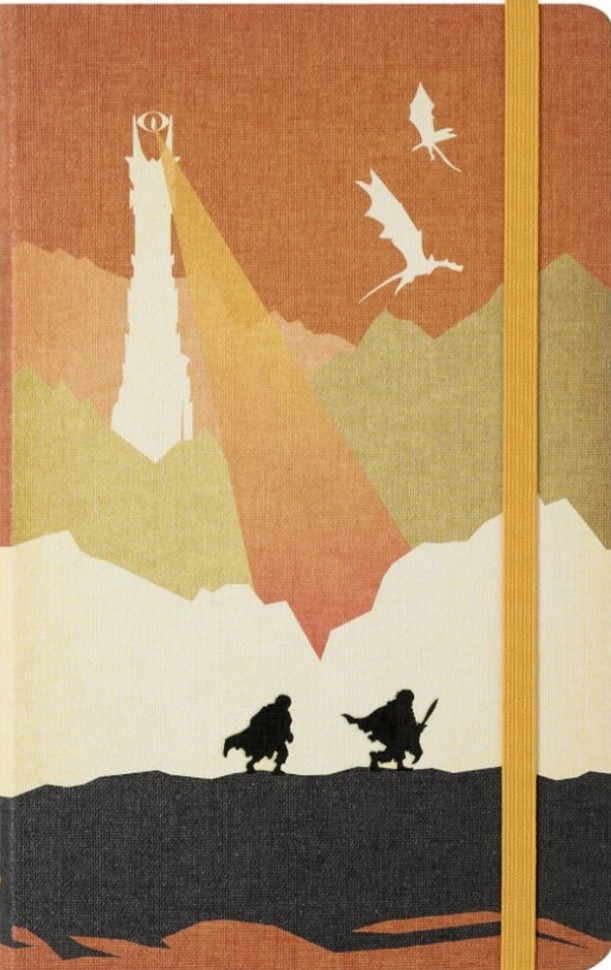 Блокнот Moleskine Lord of the Rings Frodo Sam середній 13 х 21 см в лінію канва