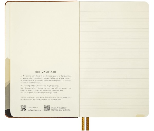 Блокнот Moleskine Lord of the Rings Frodo Sam середній 13 х 21 см в лінію канва