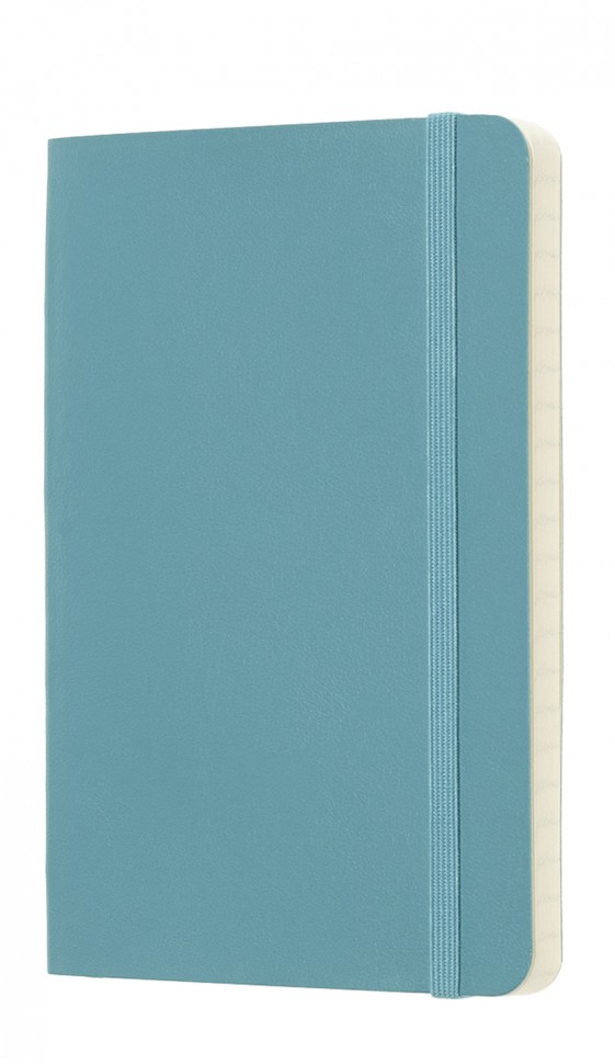 Блокнот Moleskine Classic 9 х 14 см в лінію океанський синій м'який