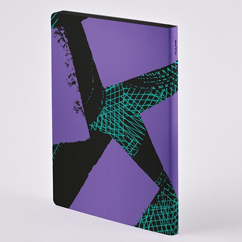 Блокнот Nuuna Colour Clash Interaction 16,5 x 22 см в крапку