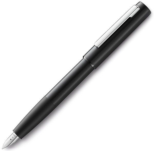 Чорнильна ручка Lamy Aion чорна перо EF (екстра-тонке)