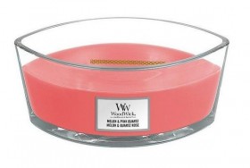 Ароматична свіча WoodWick Ellipse Melon &amp; Pink Quartz 453 г