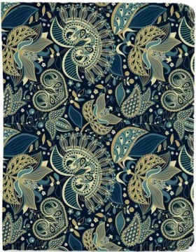 Обкладинка для документів Just Cover Візерунок Синій