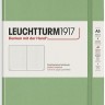 Блокнот Leuchtturm1917 Muted Colours середній 14,5 х 21 см в крапку світло-зелений