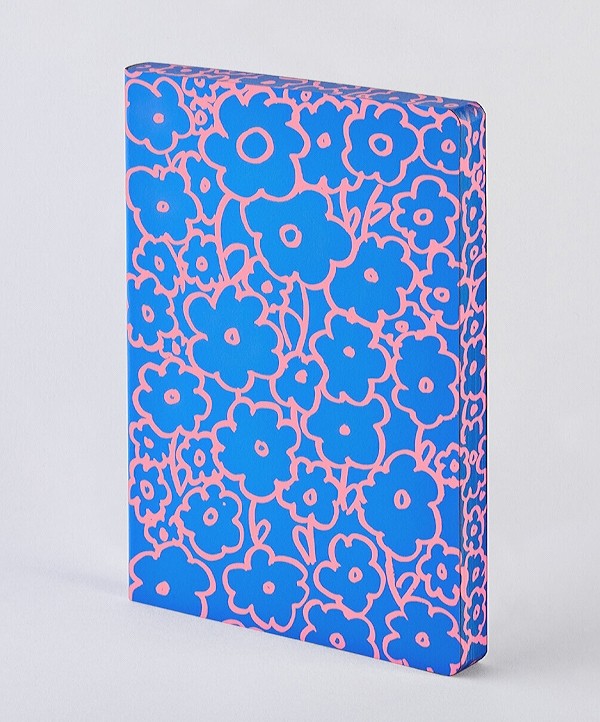 Блокнот Nuuna Graphic Flower Power 16,5 х 22 см в крапку