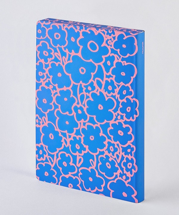 Блокнот Nuuna Graphic Flower Power 16,5 х 22 см в крапку