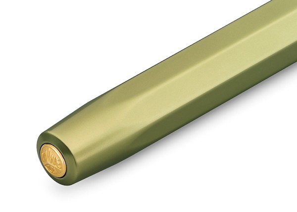 Чорнильна ручка Kaweco Collection Al Sport Olivine оливкова алюміній перо B (товсте)
