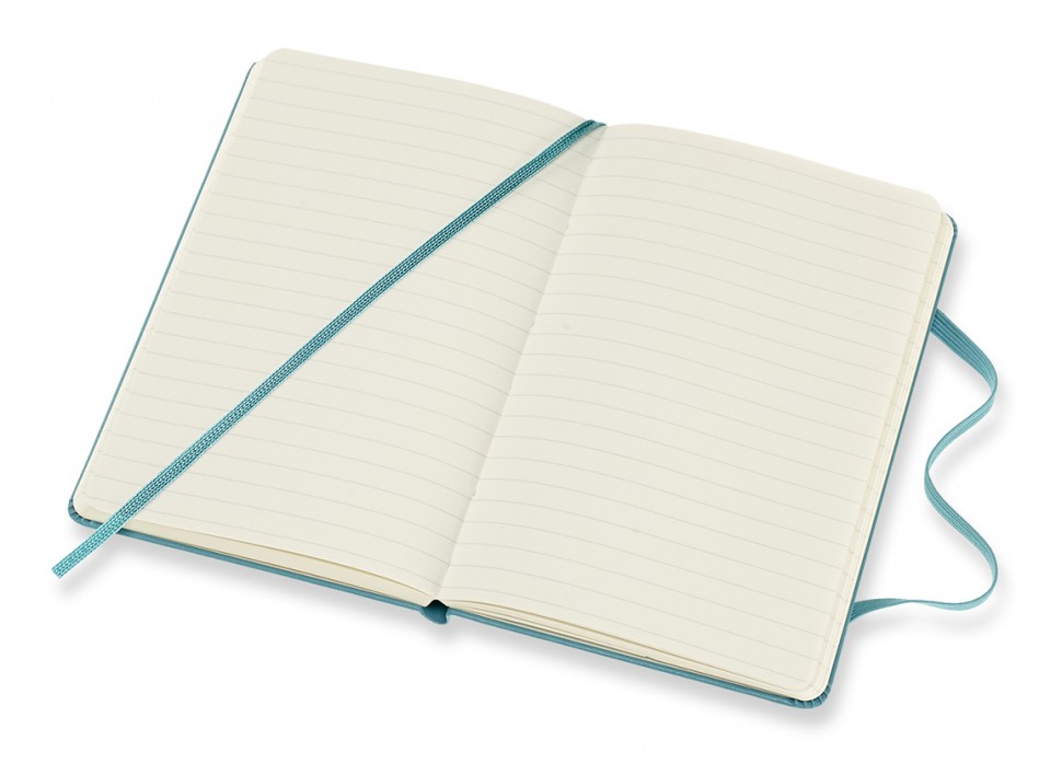 Блокнот Moleskine Classic 9 х 14 см в лінію океанський синій