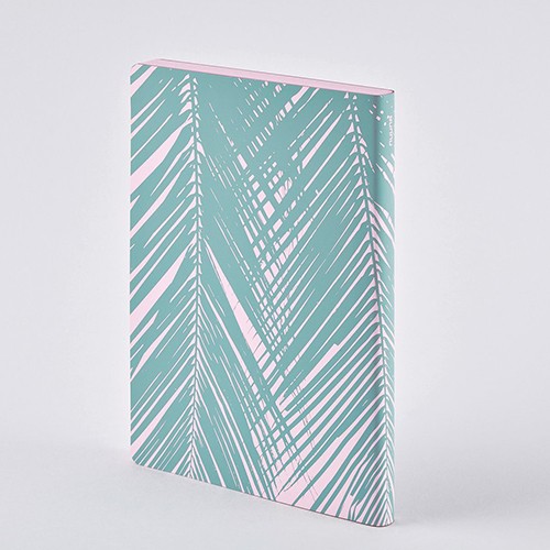 Блокнот Nuuna Colour Clash Baby Beach 16,5 x 22 см в крапку