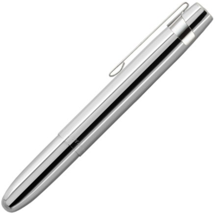 Кулькова ручка Fisher Space Pen Bullet X-Mark хром з кліпсою