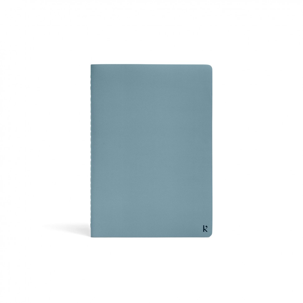 Набір зошитів Karst Journal A5 14,8 х 21 см в лінію та нелінований блакитний льодовик