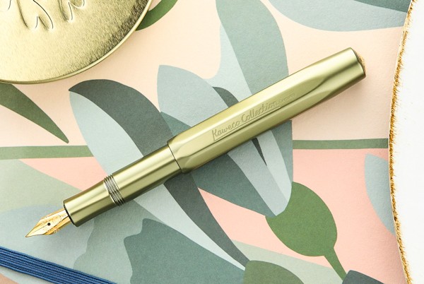 Чорнильна ручка Kaweco Collection Al Sport Olivine оливкова алюміній перо M (середнє)
