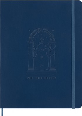 Блокнот Moleskine Lord of the Rings великий 19 х 25 см в лінію сапфір м'який