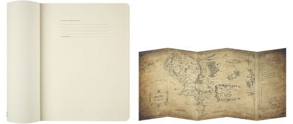 Блокнот Moleskine Lord of the Rings великий 19 х 25 см в лінію сапфір м'який