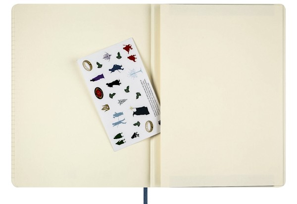 Блокнот Moleskine Lord of the Rings великий 19 х 25 см в лінію сапфір м'який
