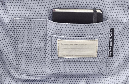 Рюкзак Moleskine Classic Rolltop темно-серый