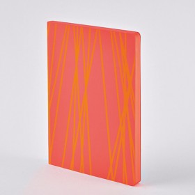 Блокнот Nuuna Colour Clash Mori 16,5 x 22 см в крапку