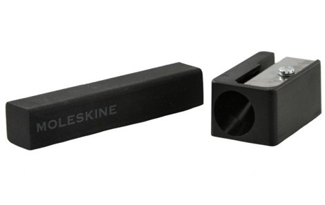 Набір точилка та гумка Moleskine чорний