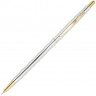 Кулькова ручка Ohto Slim line 0,5 мм срібна