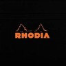 Блокнот Rhodia Pad №13 А6 чорний в клітинку 
