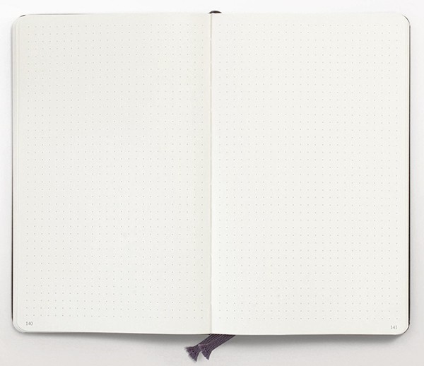 Блокнот Leuchtturm1917 Muted Colours м'який середній 14,5 х 21 см в крапку світло-зелений