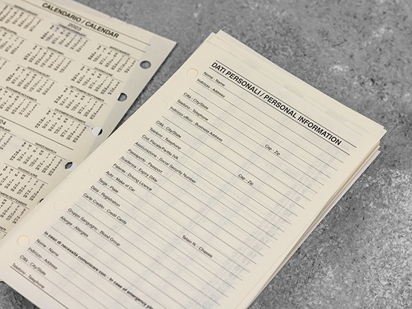 Вставка inTempo для органайзера Щоденник на 2023 рік Pocket