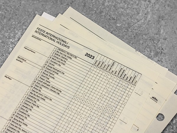 Вставка inTempo для органайзера Щоденник на 2023 рік Pocket