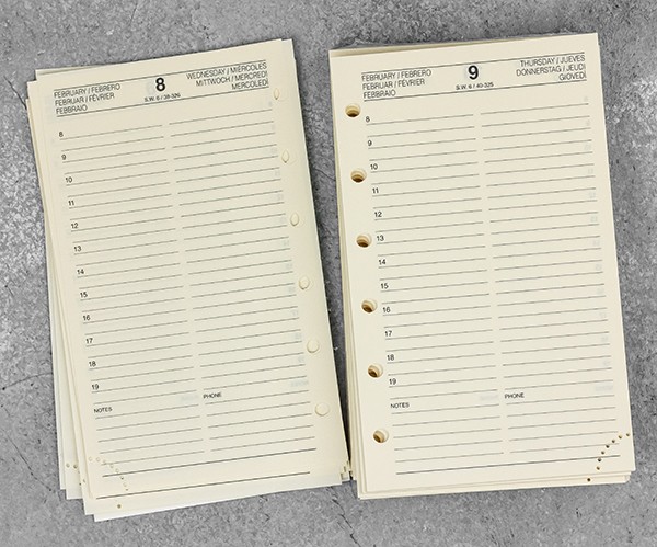 Вставка inTempo для органайзера Щоденник на 2023 рік Pocket