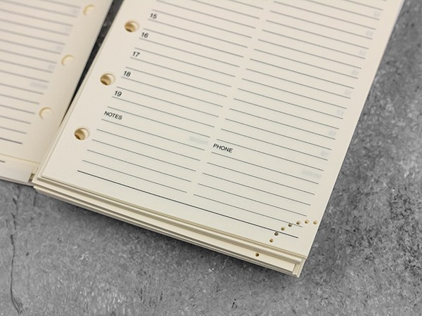 Вставка inTempo для органайзера Щоденник на 2023 рік Pocket