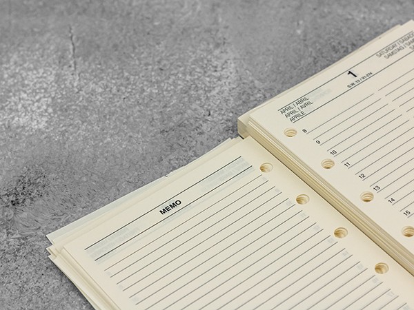 Вставка inTempo для органайзера Щоденник на 2023 рік Pocket