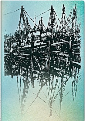 Блокнот Paperblanks Алістар Белл Човни середній 13 х 18 см в лінію