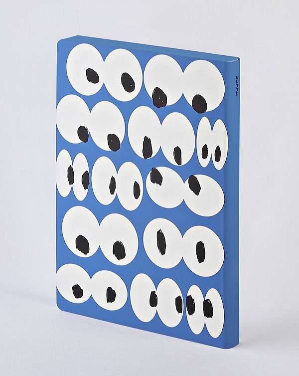 Блокнот Nuuna Graphic Eyes On You 16,5 х 22 см в крапку