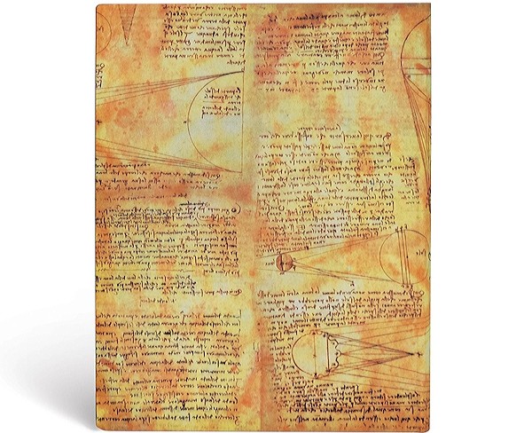 Блокнот Paperblanks Манускрипти Леонардо да Вінчі Нариси Flexi великий 18 х 23 см в лінію