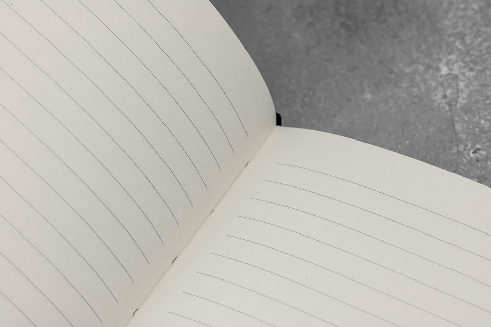 Блокнот Ciak Natural 9 х 13 см в лінію сірий