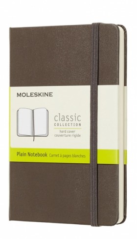 Блокнот Moleskine Classic 9 х 14 см нелінований коричневий