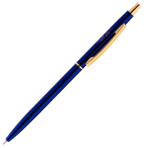 Кулькова ручка Ohto Slim line 0,5 мм синя 