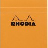 Блокнот Rhodia Pad №13 А6 помаранчевий в лінію 
