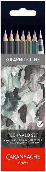 Набір Caran d'Ache Artist Technalo для нарисів 7 предметів