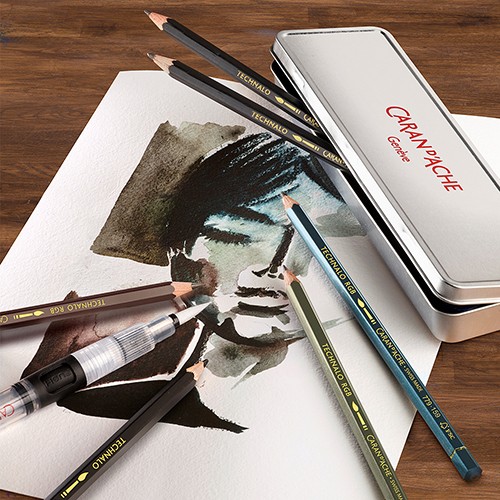 Набір Caran d'Ache Artist Technalo для нарисів 7 предметів