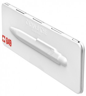 Металевий бокс Caran d'Ache 849 білий