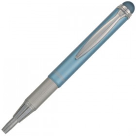 Кулькова ручка Zebra Telescopic Stylus блакитна