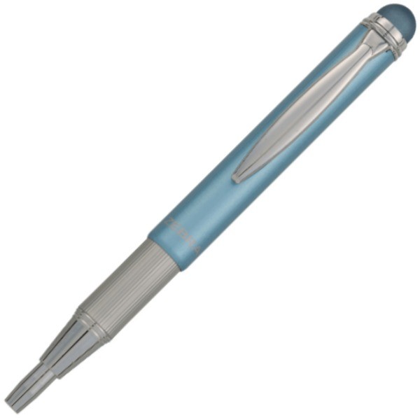 Кулькова ручка Zebra Telescopic Stylus блакитна