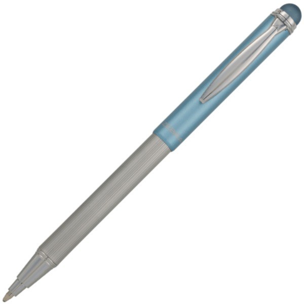 Кулькова ручка Zebra Telescopic Stylus блакитна