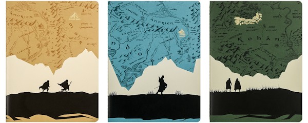 Набір зошитів Moleskine Cahier Lord of the Rings великий 19 х 25 см в лінію