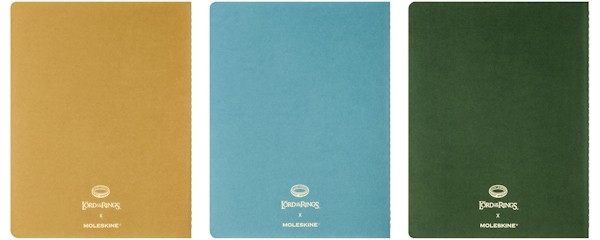 Набір зошитів Moleskine Cahier Lord of the Rings великий 19 х 25 см в лінію