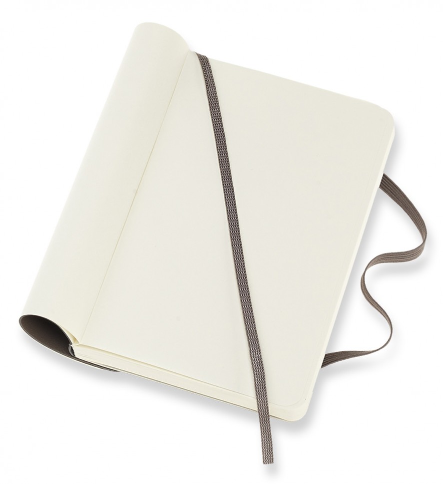 Блокнот Moleskine Classic 9 х 14 см нелінований коричневий м'який