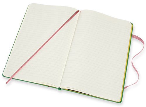 Блокнот Moleskine Frida Kahlo середній 13 x 21 см в лінію зелений